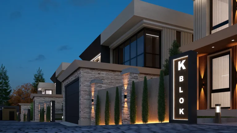 Vadi Villa - Cephe Render - 10