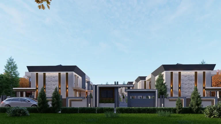 Vadi Villa - Cephe Render - 14