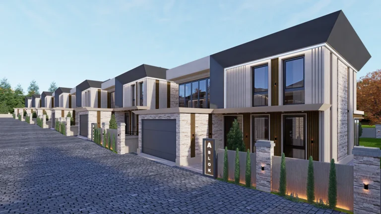 Vadi Villa - Cephe Render - 17