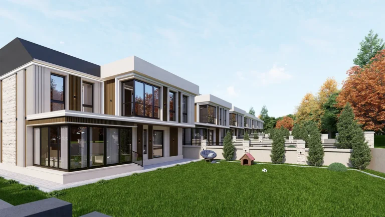 Vadi Villa - Cephe Render - 2