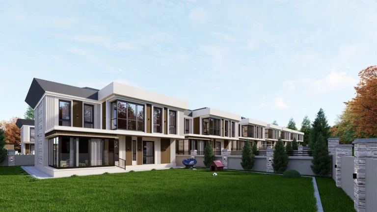 Vadi Villa - Cephe Render - 3