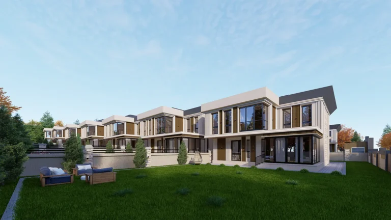 Vadi Villa - Cephe Render - 4