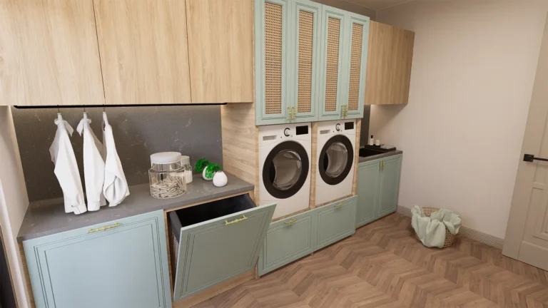 Vadi Villa - İç Mekan Render - Çamaşır Odası 1