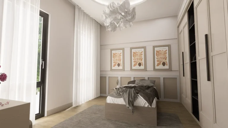 Vadi Villa - İç Mekan Render - Genç 2