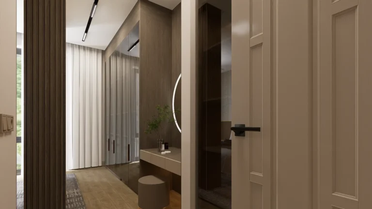 Vadi Villa - İç Mekan Render - Yatak Odası 1