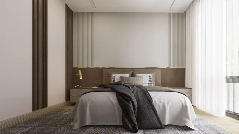 Vadi Villa - İç Mekan Render - Yatak Odası 3